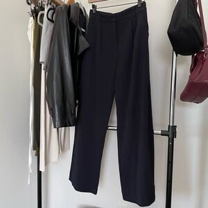 Abercrombie & Fitch Navy Women's Trousers